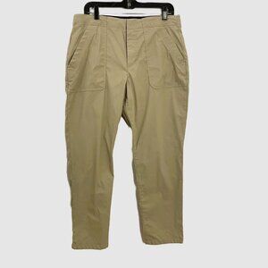 Eddie Bauer Horizon Straight Ankle Pant in Tan